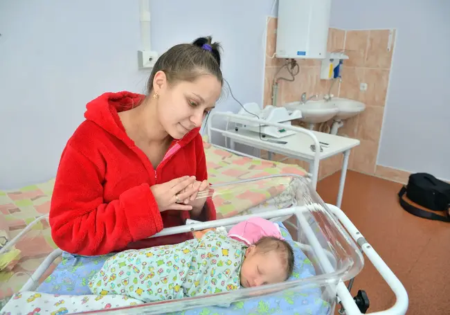 В первые сутки Нового года в Бобруйске родилась одна девочка
