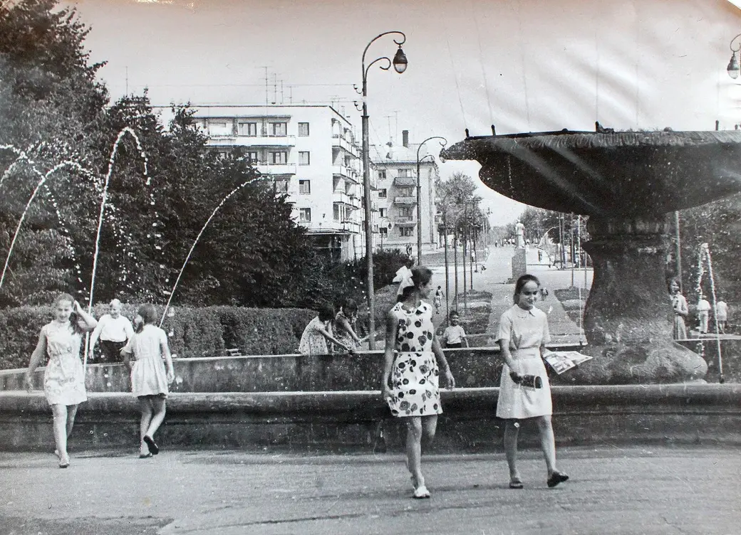 Городской парк Бобруйска, 1970-е годы. Фото из архива