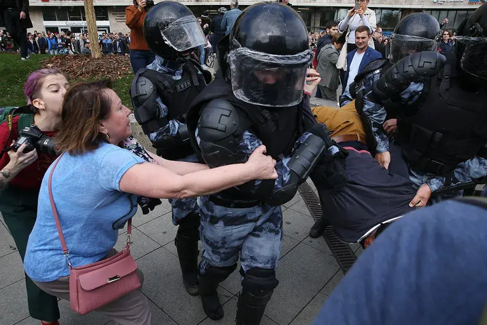 Митинг в Москве 3 августа.