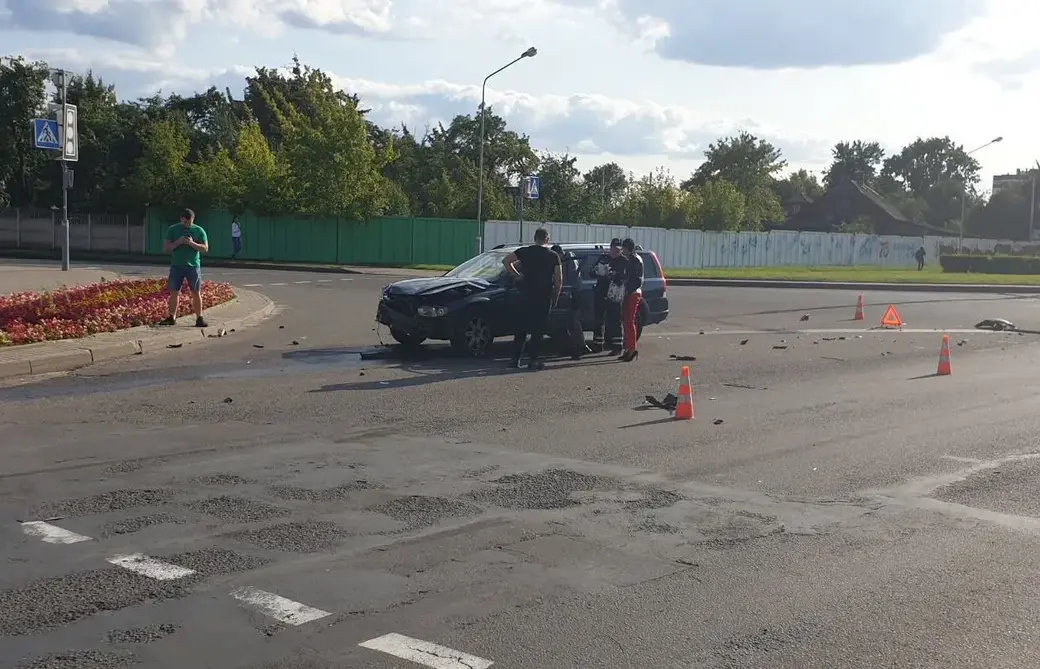 5.08.2019. ДТП на перекрестке пр-т Георгиевского и ул. Володарского.