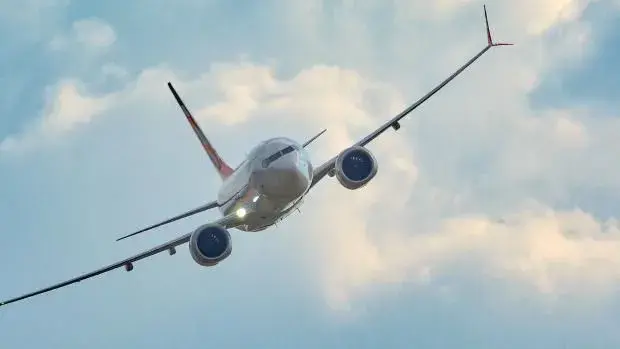 Boeing 737-800 чешской авиакомпании Smartwings. Иллюстрация.