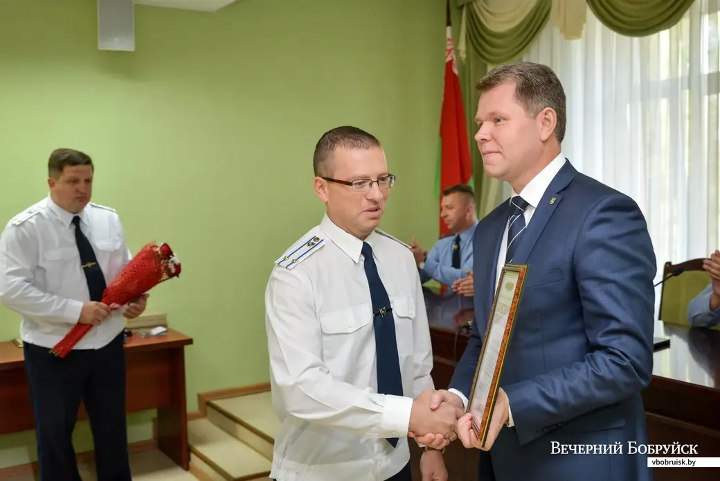 13.09.2019. Торжественное собрание, посвященное Дню сотрудников предварительного следствия в Бобруйском межрайонном отделе Следственного комитета Республики Беларусь.