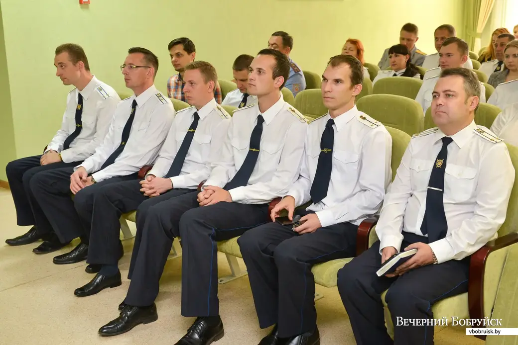 13.09.2019. Торжественное собрание, посвященное Дню сотрудников предварительного следствия в Бобруйском межрайонном отделе Следственного комитета Республики Беларусь