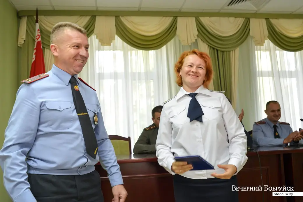 13.09.2019. Торжественное собрание, посвященное Дню сотрудников предварительного следствия в Бобруйском межрайонном отделе Следственного комитета Республики Беларусь.