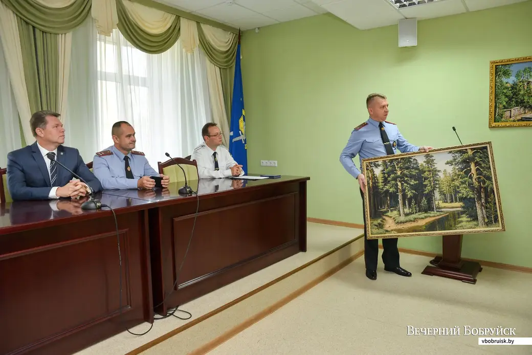 13.09.2019. Торжественное собрание, посвященное Дню сотрудников предварительного следствия в Бобруйском межрайонном отделе Следственного комитета Республики Беларусь.