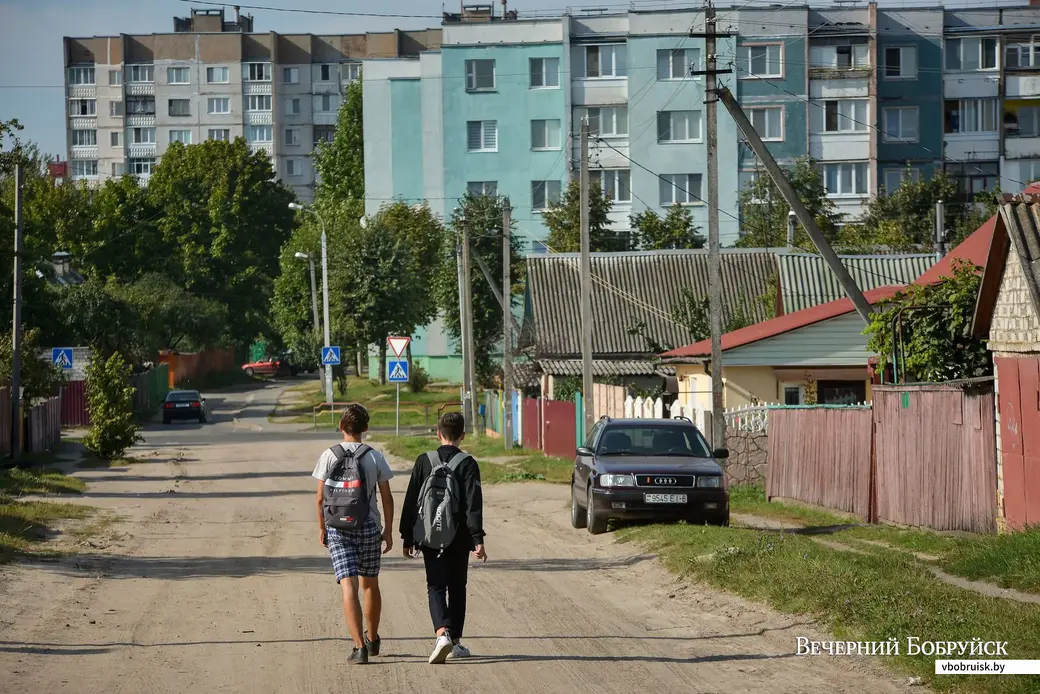 12.09.2019. Улица Ползунова в Бобруйске
