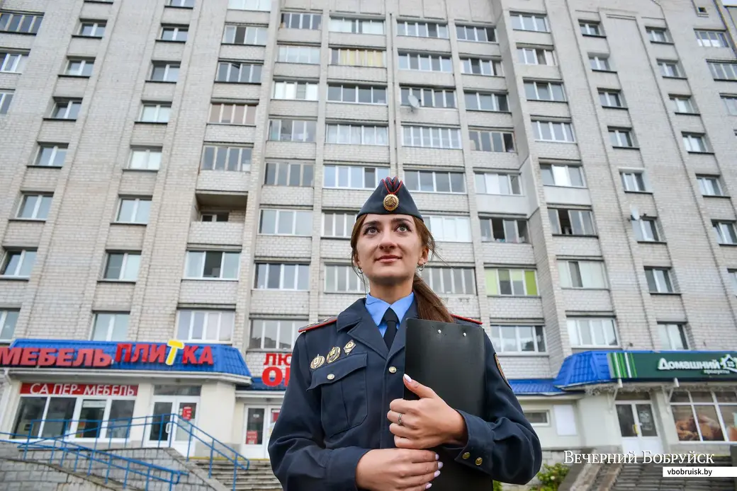 18.09.2019. Оперуполномоченный ОУР УВД Бобруйского горисполкома капитан милиции Наталья Аврамчик