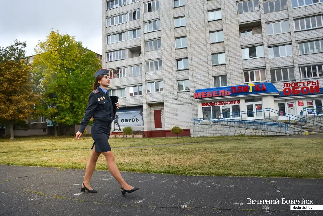 18.09.2019. Оперуполномоченный ОУР УВД Бобруйского горисполкома капитан милиции Наталья Аврамчик