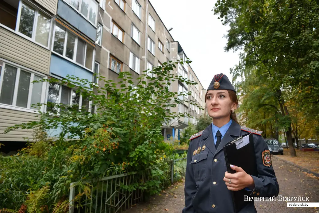 18.09.2019. Оперуполномоченный ОУР УВД Бобруйского горисполкома капитан милиции Наталья Аврамчик