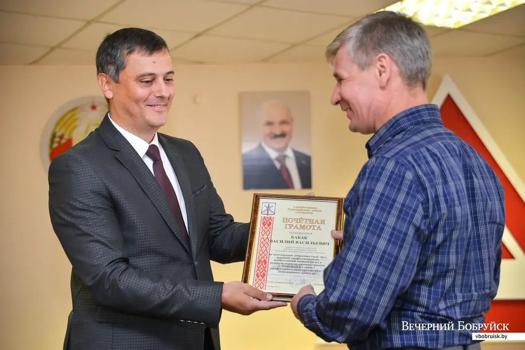 27.09.2019. День машиностроителя на ОАО «Бобруйский завод тракторных деталей и агрегатов». Глава администрации Первомайского района города Бобруйска Виталий Власевич