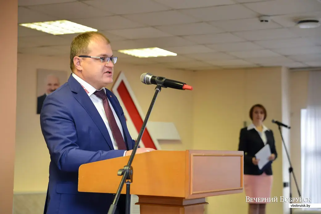 Директор ОАО «Бобруйский завод ТДиА» Владимир Викторович Кисель.