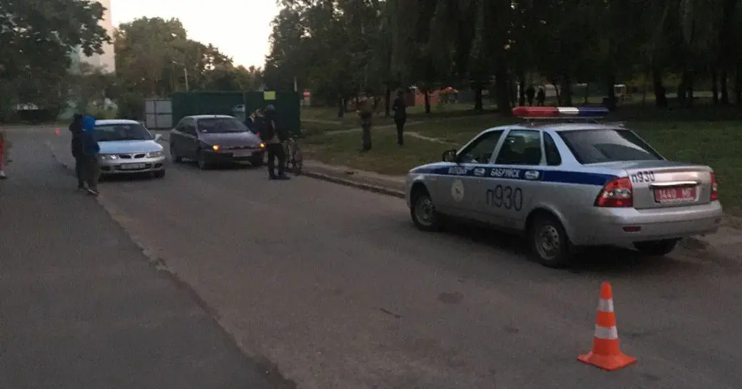 23.09.2019. ДТП с велосипедистом на ул. Рокоссовского. Фото сообщества