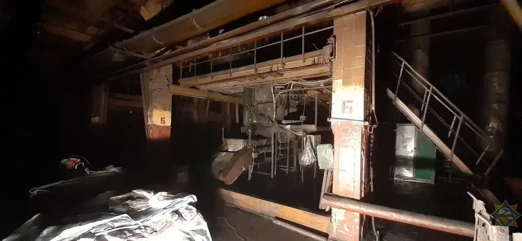 25.10.2019. Пожар на заводе КГШ ОАЩ «Белшина» – загоревшийся резиносмеситель