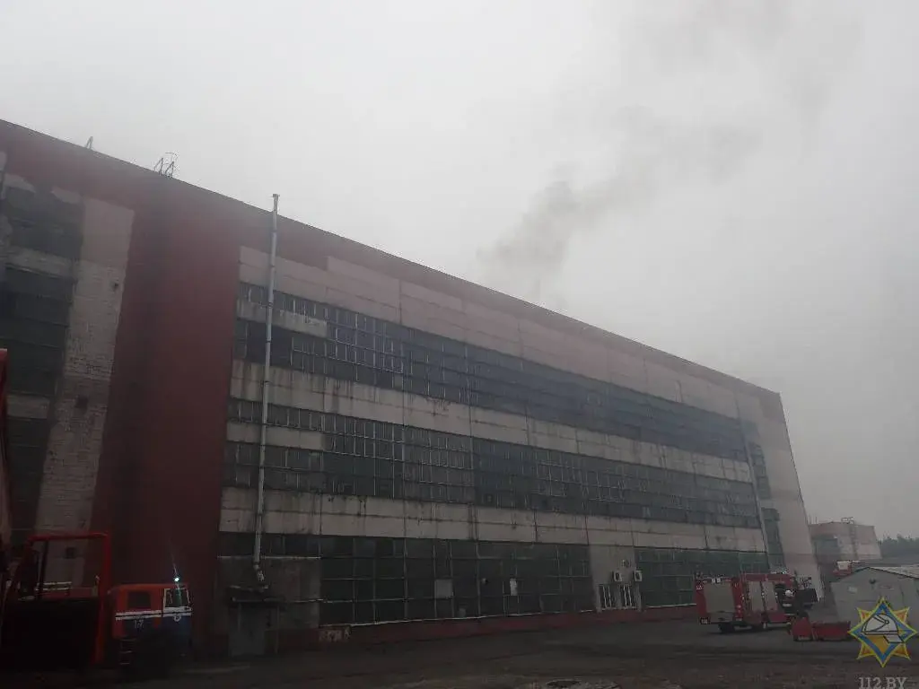 25.10.2019. Пожар на заводе КГШ ОАО «Белшина»
