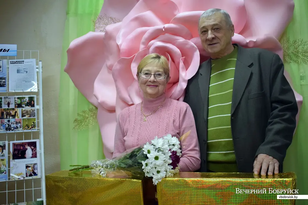15.11.2019. 50-гадовы юбілей Бабруйскай гарадзкой бібліятэкі №8 імя Ефрасінні Полацкай. Любімая бібліятэкарка і любімы чытач.