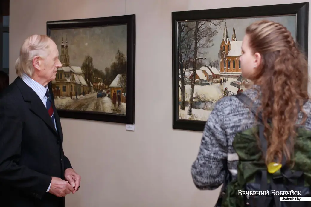 15 ноября 2019. Торжественное открытие выставки Константина Качана «Радзімаю зачараваны».