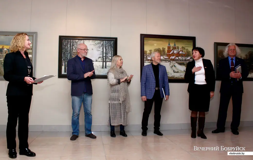 15 ноября 2019. Торжественное открытие выставки Константина Качана «Радзімаю зачараваны».