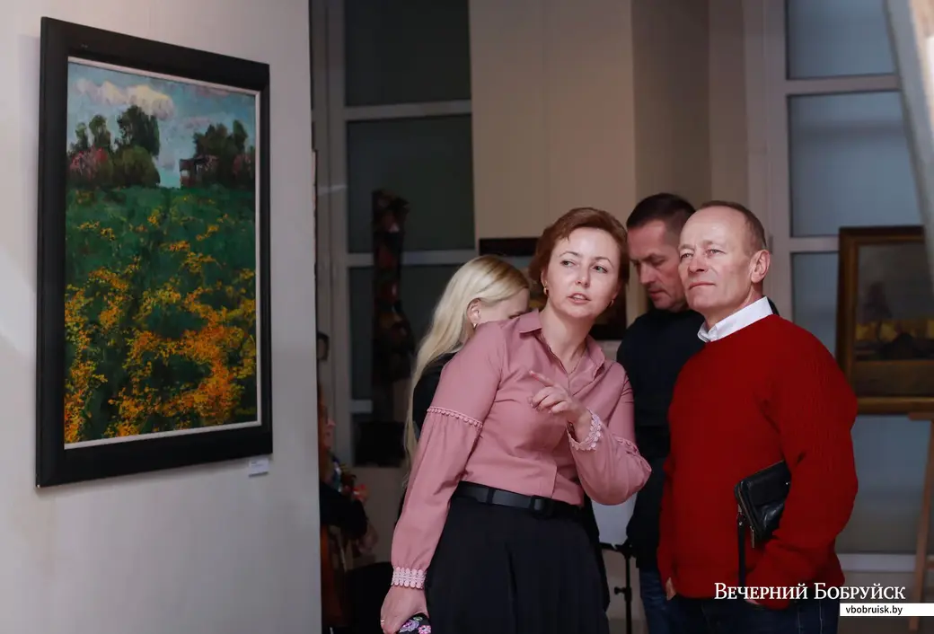 15 ноября 2019. Торжественное открытие выставки Константина Качана «Радзімаю зачараваны».