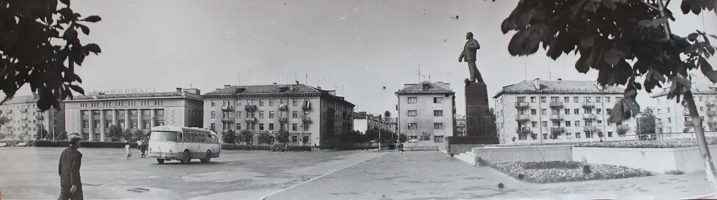 Бобруйск, площадь Ленина, середина 1960-х. Фото из архива «ВБ».
