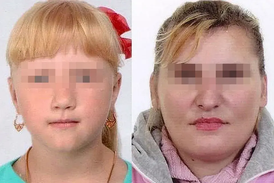 Девочка и ее похитительница. Фото: УВД