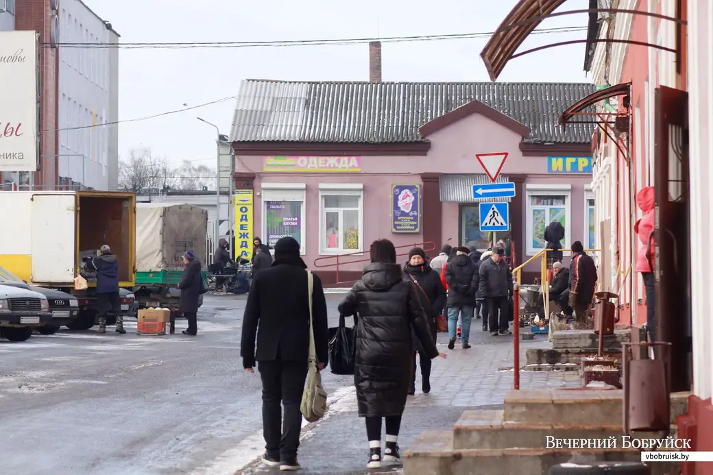 20.11.2019. Ул. Дзержинского в Бобруйске.