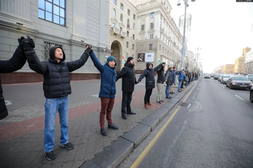 В Минске проходят акции против «углубленной интеграции». Фото: «Радыё Свабода»