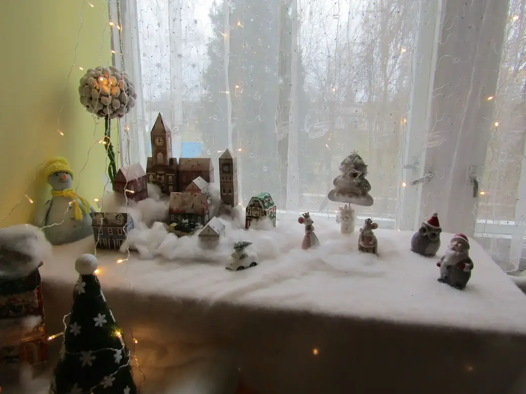 17.12.2019. Бобруйская школа №17 украшена к ежегодному конкурсу.