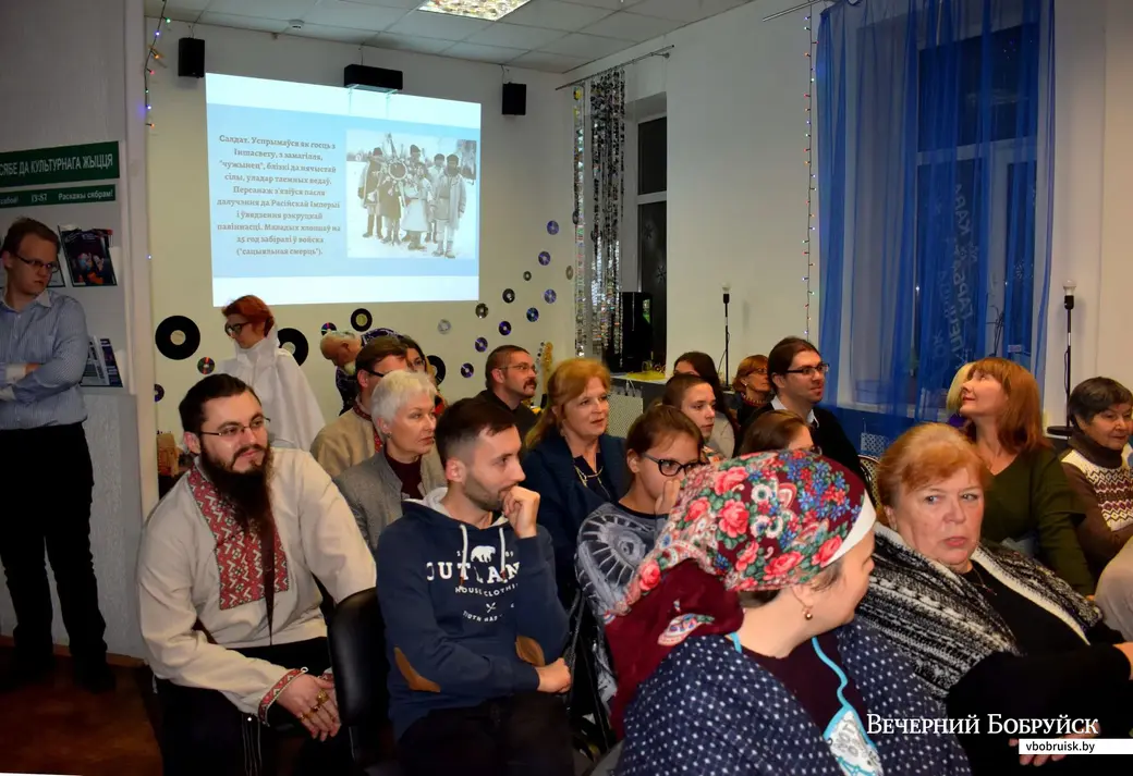 20.12.2019, Бабруйск. Калядная вечарына ў «13:87».