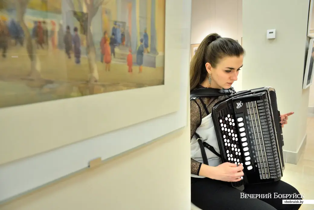 26.12.2019. Музыкальный салон в Бобруйском художественном музее «Импрессионизм в живописи и в музыке»