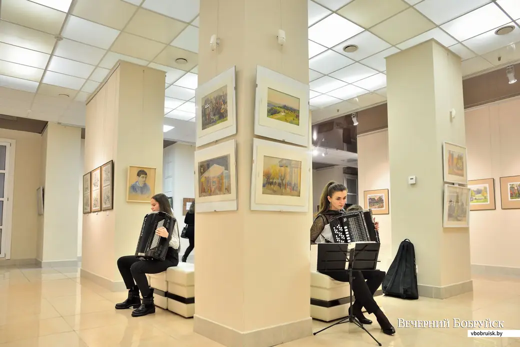 26.12.2019. Музыкальный салон в Бобруйском художественном музее «Импрессионизм в живописи и в музыке»