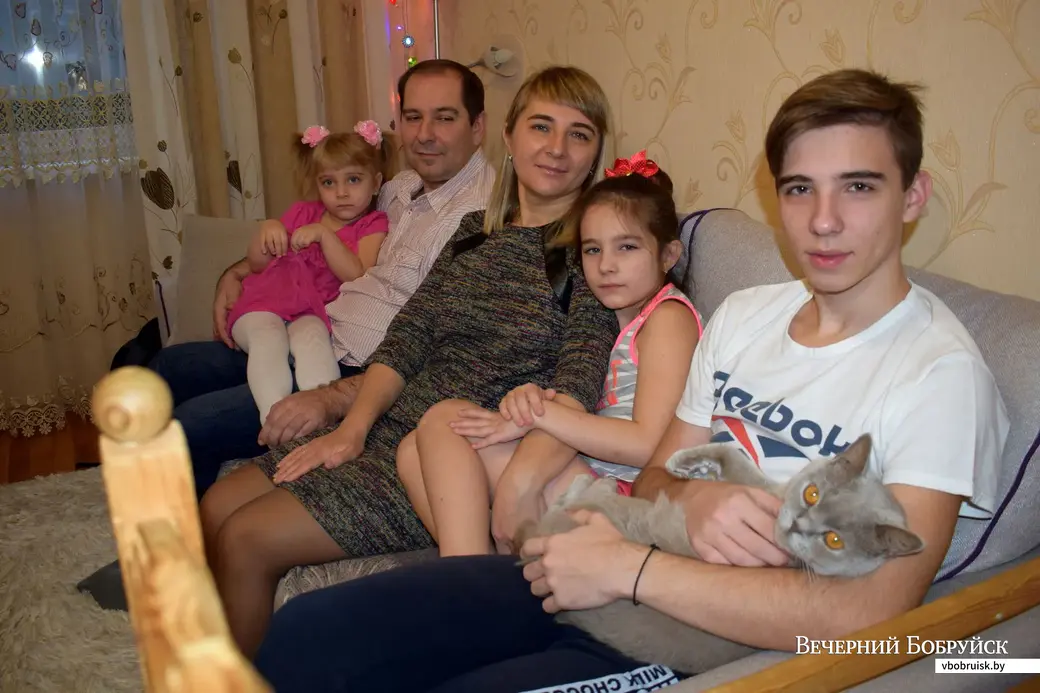 Семья Дещеней.