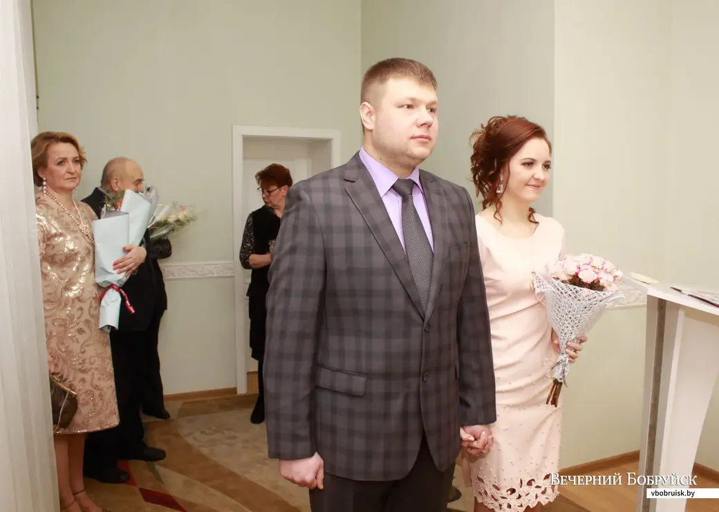 Александра Перегудова и Андрей Бармин зарегистрировали свой брак 10 января.