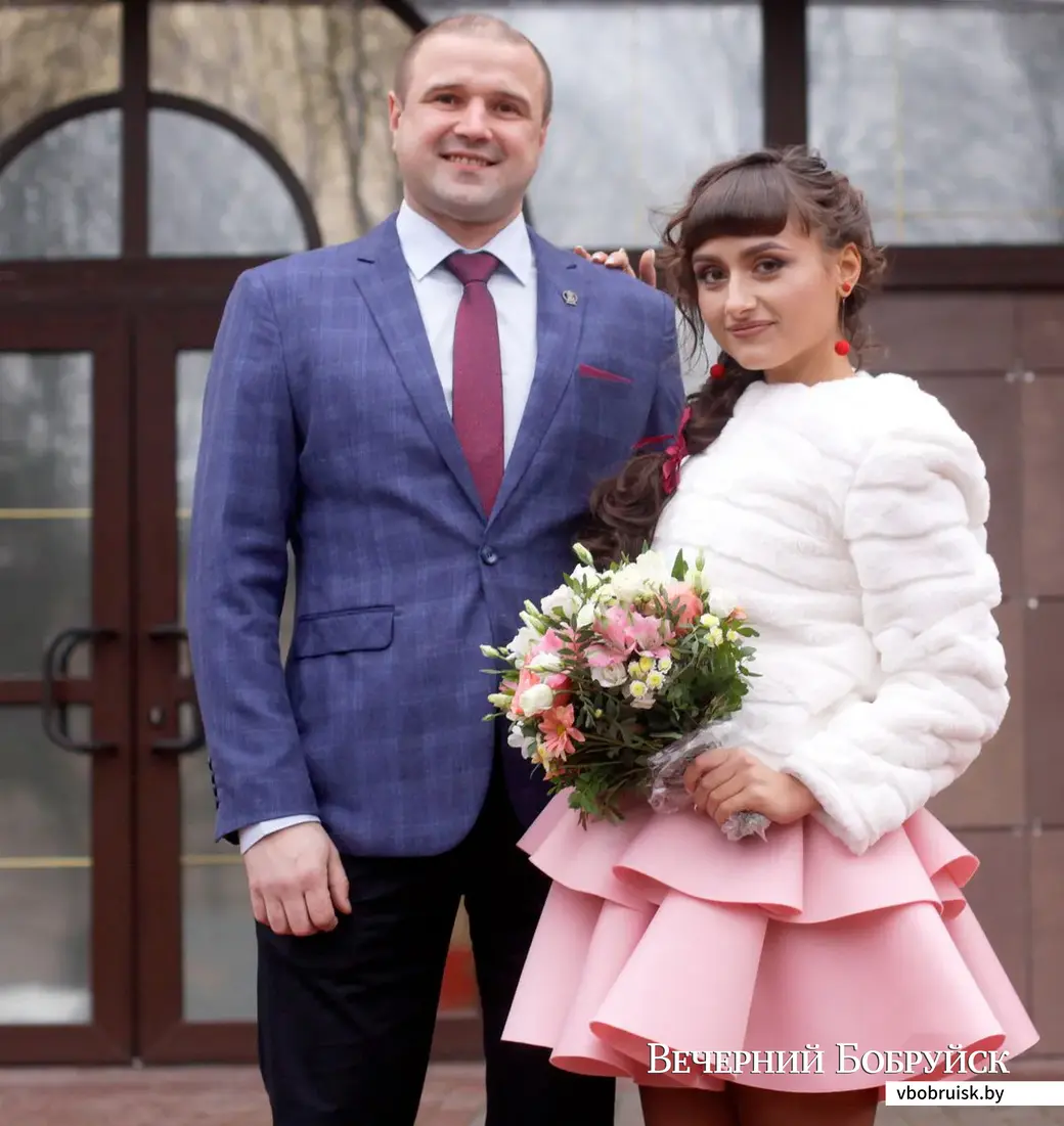 24.01.2020,бобруйчанка Оксана Фурс и полочанин Александр Герасимов.