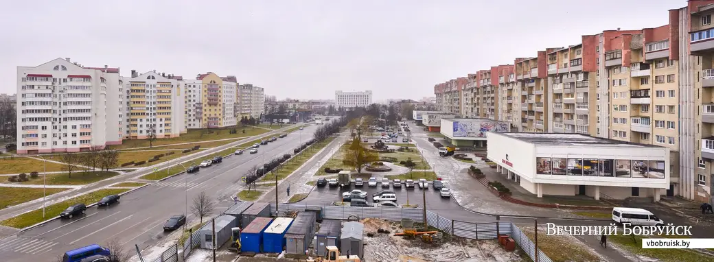 24.01.2020. Строительство многоэтажного дома на улице Горького