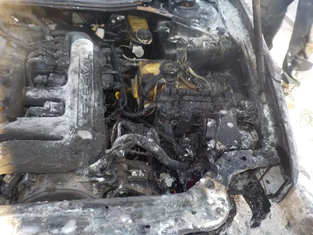 5.02.2020, ул. Черняховского, загорание авто.