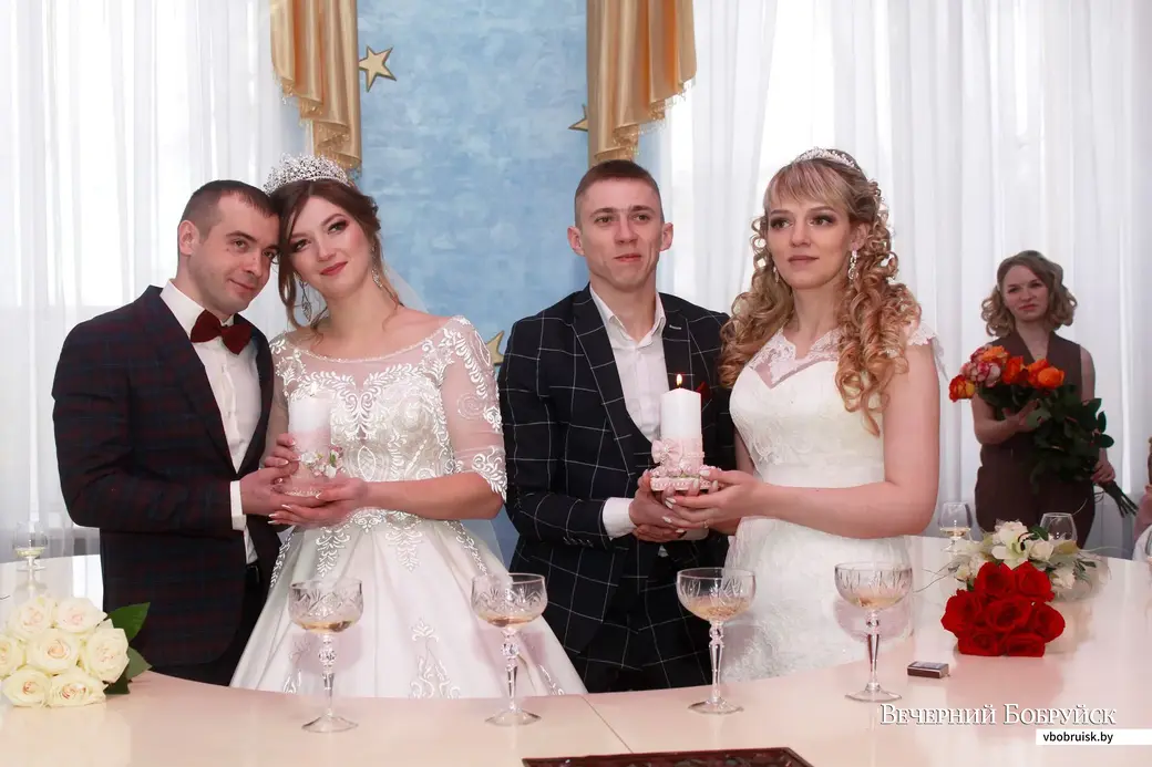 7.02.2020. Свадьба родных сестер Виктории и Татьяны и их избранников – Александра и Сергея.