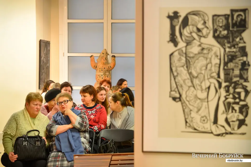 14.02.2020. Тематический концерт «Желтая лампа в окне мезонина» к 160-летию А.П.Чехова в Бобруйском художественном музее. Сольный концерт народного инструментального