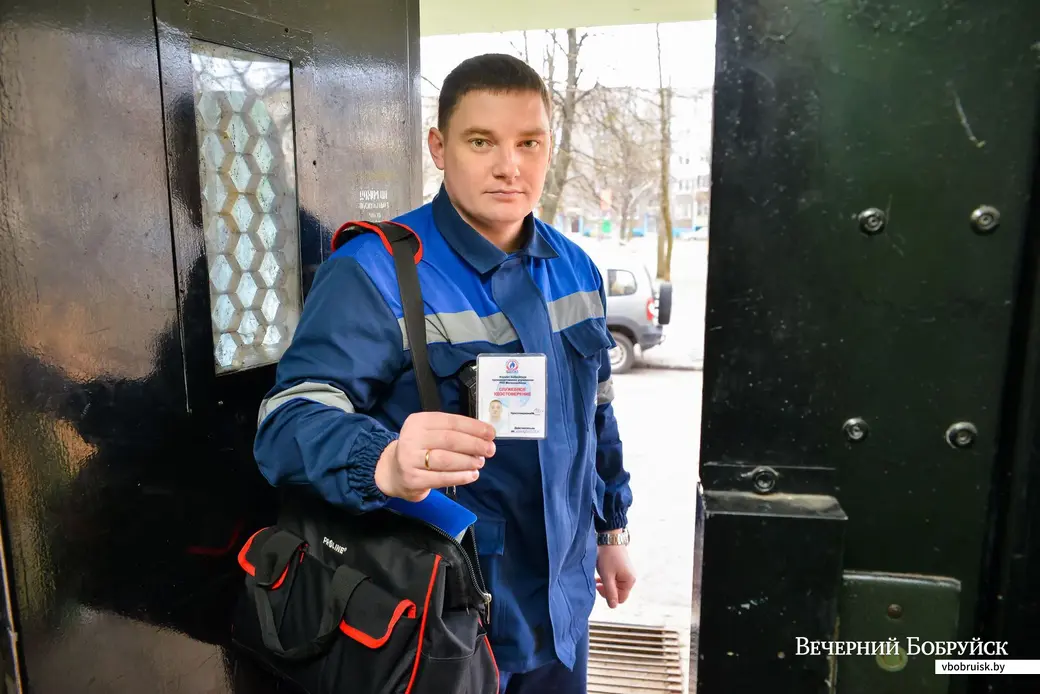 25.02.2020. Сотрудник Бобруйского филиала РУП «Могилевоблгаз» Александр Климович.