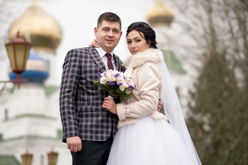 В субботу 29 февраля сыграли свадьбу 25-летний Евгений и 24-летняя Ольга Никитко.