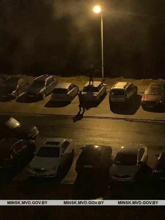 Фото ГУВД Мингорисполкома