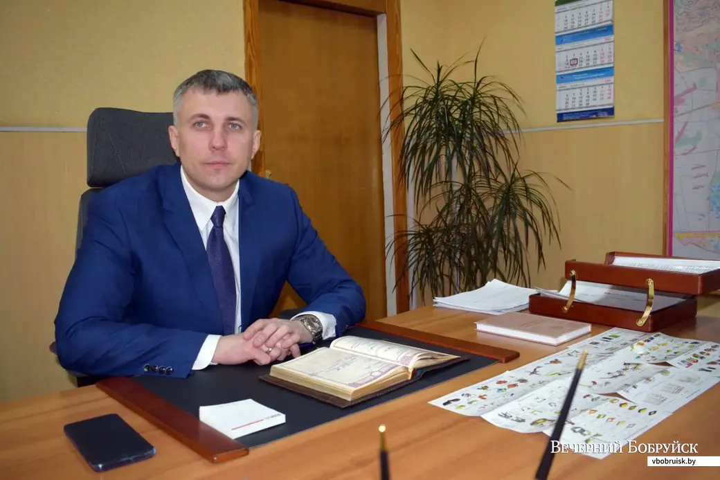 Генеральный директор «Бобруйскжилкомхоза» Сергей Гребень