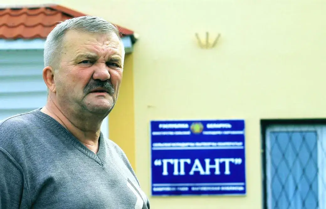 Бессменный секретарь парткома колхоза «Гигант» Николай Александрович Сакун.