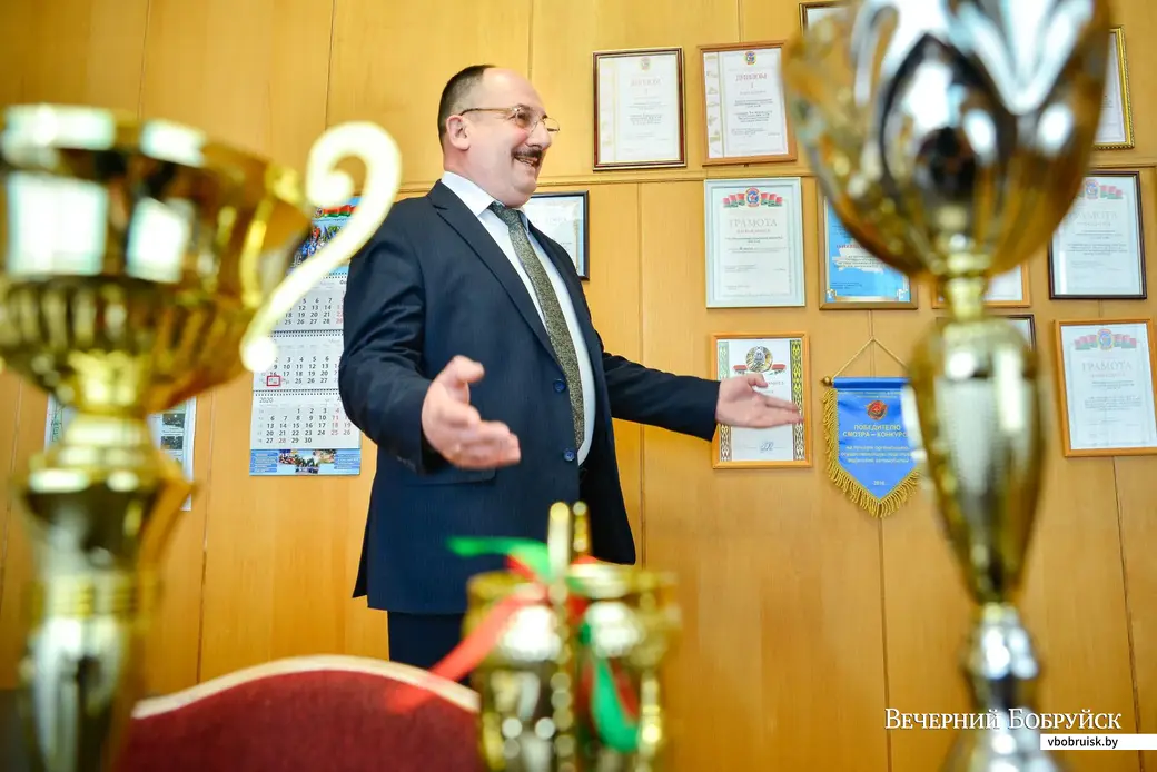 30.03.2020. Директор Бобруйской объединенной организационной структуру ДОСААФ Геннадий Грек