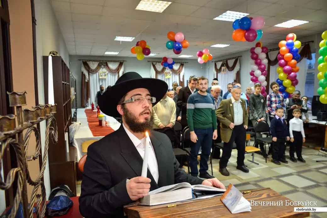 22.12.2019. Ханука 5780 года в Бобруйской синагоге