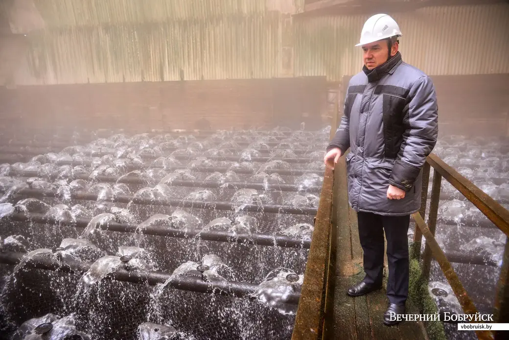 Главный инженер Бобруйской ТЭЦ-2 Валентин Веревкин.