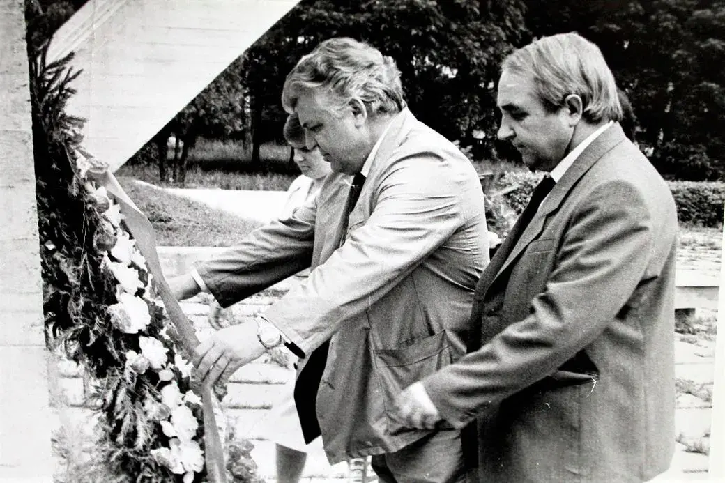 Михаил Пальчик и Павел Лапухин (справа).