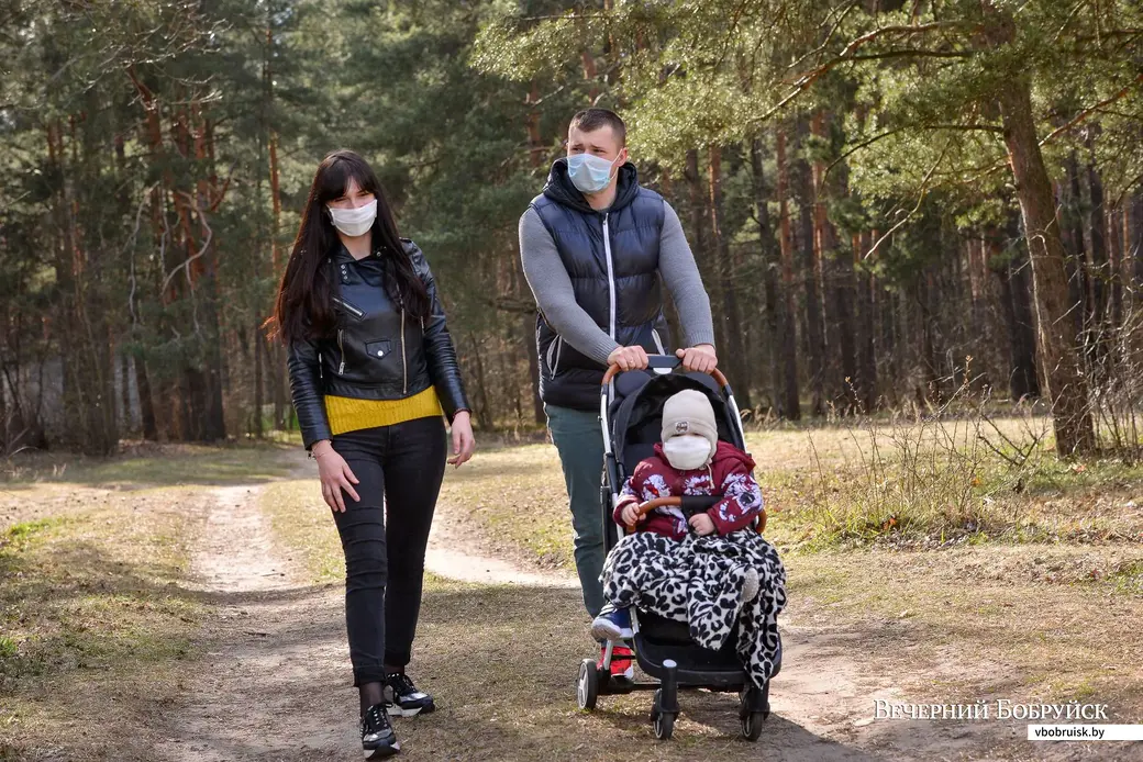 06.04.2020. В лесопарковой зоне у центральной больницы