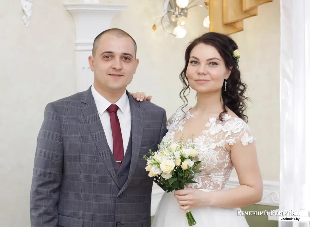 Андрей Гайдук и Марина Шапило зарегистрировали свой брак 24 апреля.