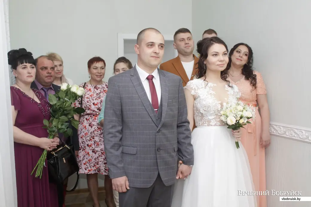 Андрей Гайдук и Марина Шапило зарегистрировали свой брак 24 апреля.