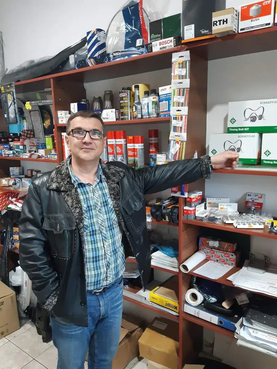 Павел Суровец, владелец магазина автодеталей